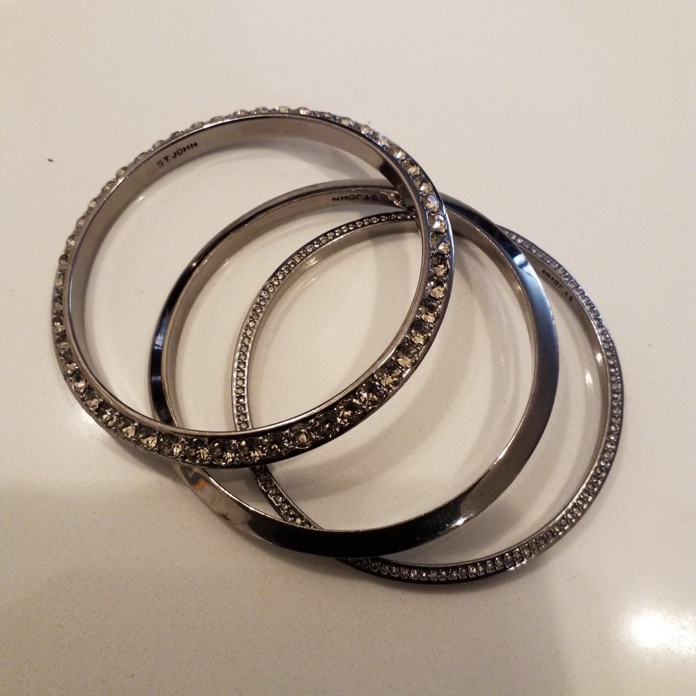 Crystal Bangle Set